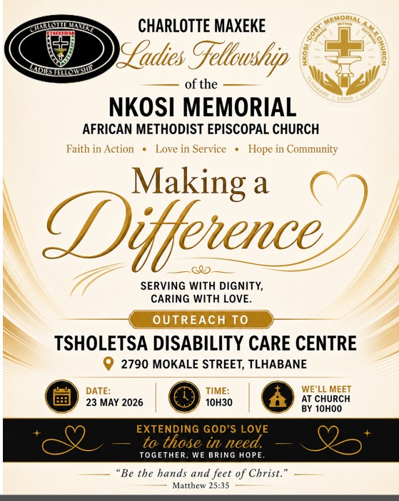 Charlotte Maxeke Ladies Fellowship – Making a Difference Outreach